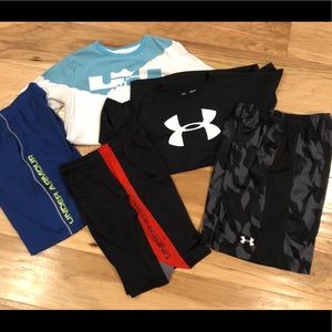 Boys lot of Under Armor Medium